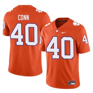 Orange Mens College Football #40 Clemson University Tigers High School Brodey Conn Jerseys 522024-282