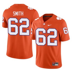 Orange #62 Bryce Smith Men's 2026-27 College Football Tiger Town Jerseys 979872-207