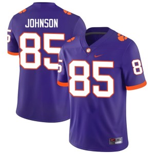 Purple Limited Charlie Johnson CFP Champs College Football #85 Men's Jersey 568138-375