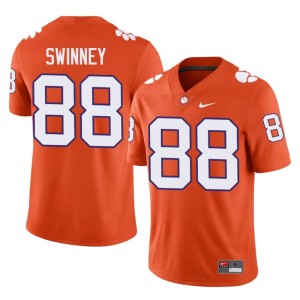 Orange Clay Swinney College Football 2026 #88 Men Tiger Town Jerseys 879801-364
