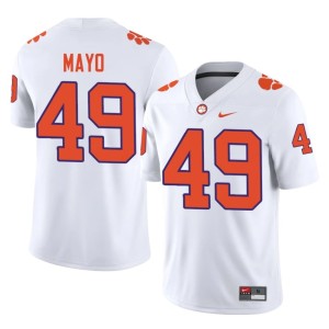 White College Football Stitched #49 Clemson University Tigers Darien Mayo Men's Jerseys 714062-251