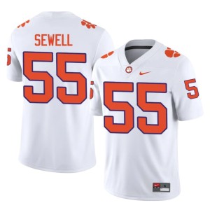 White College Football Tiger Town Limited Harris Sewell Men #55 Jerseys 445786-150