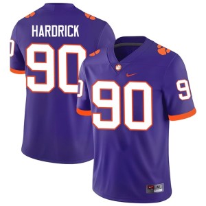 Purple Tigers J.R. Hardrick Men Stitched #90 College Football Jersey 302539-702