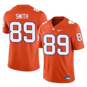 Orange Men's College Football #89 Official Jack Smith CLEM Jerseys 211974-482