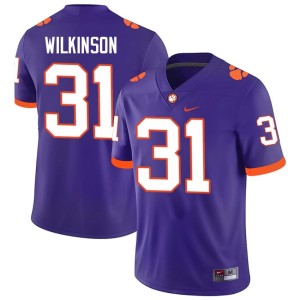 Purple Limited Joe Wilkinson Mens CU #31 College Football Jerseys 105607-428