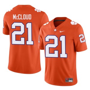 Orange CU #21 Men Official Kobe McCloud College Football Jersey 993394-569