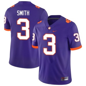 Purple Men's College Football CU Tristan Smith Stitched #3 Jersey 109081-544