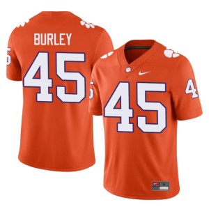 Orange College Football Embroidery Vic Burley #45 Tiger Town Mens Jersey 864036-751