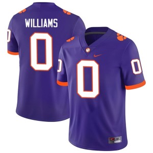 Purple #0 Antonio Williams Mens Stitched CU College Football Jerseys 555487-836