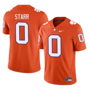 Orange Tiger Town 2026 Mens College Football Donovan Starr #0 Jerseys 989185-318