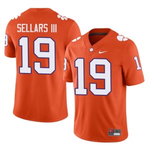 Orange Mens CLEM #19 Replica Gordon Sellars III College Football Jerseys 415952-535
