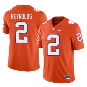 Orange College Football #2 Men Tait Reynolds Limited Clemson Tigers Jerseys 551592-439