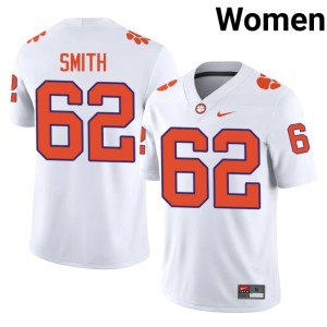 White Womens #62 Official College Football Bryce Smith CFP Champs Jersey 631677-642