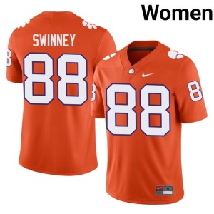 Orange College Football CFP Champs Clay Swinney #88 Womens NCAA Jersey 500344-974