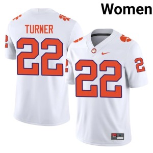 White High School Cole Turner #22 Tigers Womens College Football Jerseys 363452-561