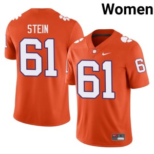 Orange Danny Stein #61 College Football Women's Alumni CU Jersey 731964-894