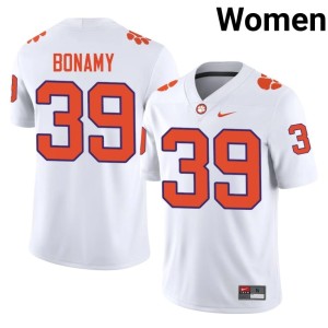 White J.D. Bonamy Women's CU Game College Football #39 Jerseys 637178-768
