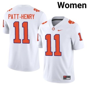 White College Football Olsen Patt-Henry Clemson #11 High School Women Jersey 543252-624