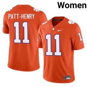 Orange Women #11 Olsen Patt-Henry College Football CFP Champs Official Jerseys 592632-719