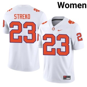 White College Football Clemson University Game Women #23 Peyton Streko Jerseys 378752-568