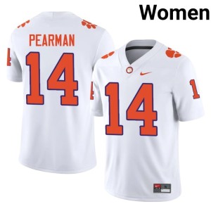 White #14 Women's CU Trent Pearman Limited College Football Jersey 688137-863