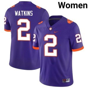 Purple College Football 2026-27 #2 Sammy Watkins Women CU Jersey 297134-481