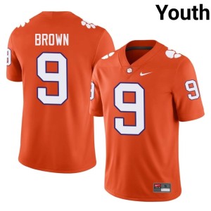 Orange CFP Champs #9 College Football Alumni Colson Brown Youth Jerseys 493187-415