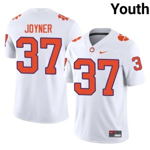 White High School Davion Joyner Tiger Town #37 College Football Youth Jerseys 835721-438