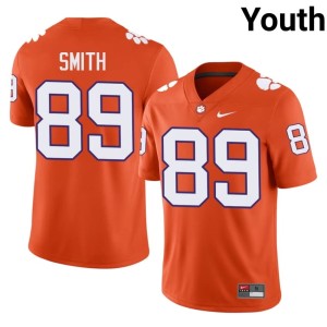Orange Clemson University College Football #89 Jack Smith 2026-27 Youth Jersey 677699-813