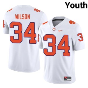 White Max Wilson College Football 2026-27 #34 CU Youth Jerseys 521643-167