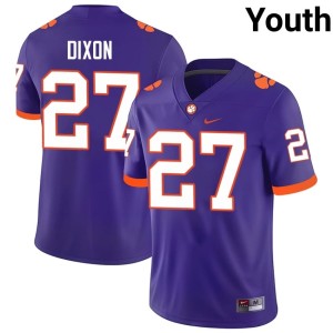 Purple #27 College Football CU Noah Dixon Game Youth Jerseys 907082-724