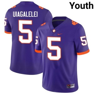 Purple Tiger Town 2026 DJ Uiagalelei College Football Youth #5 Jersey 761316-316