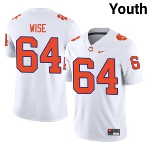 White Youth Grant Wise #64 College Football Player CU Jerseys 908685-377